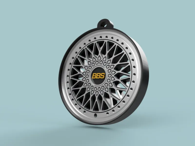 Wheel Keychain - BBS Super RS