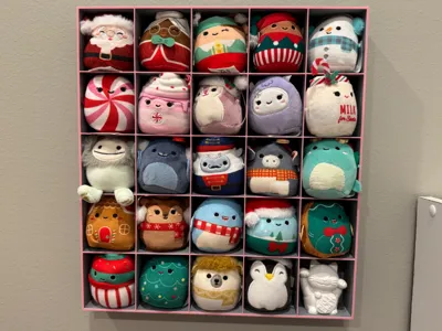 Wall Display for Squishmallow (TM) Micromallows