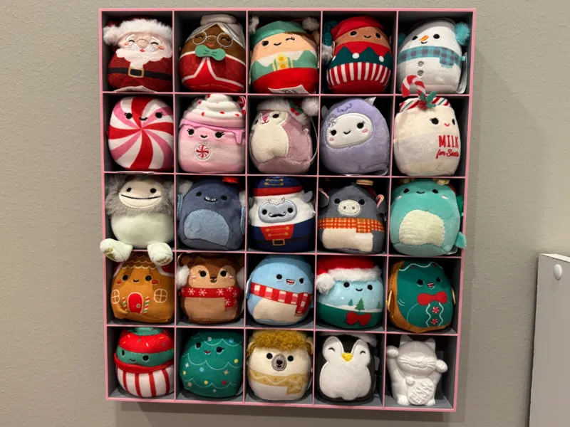 Wall Display for Squishmallow (TM) Micromallows