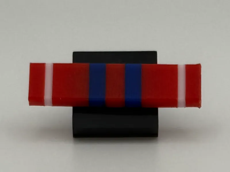 USAF NCO PME Graduate Ribbon - 1x4 Flat Brick