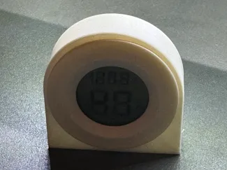 Round thermo-hygrometer bracket for dry box