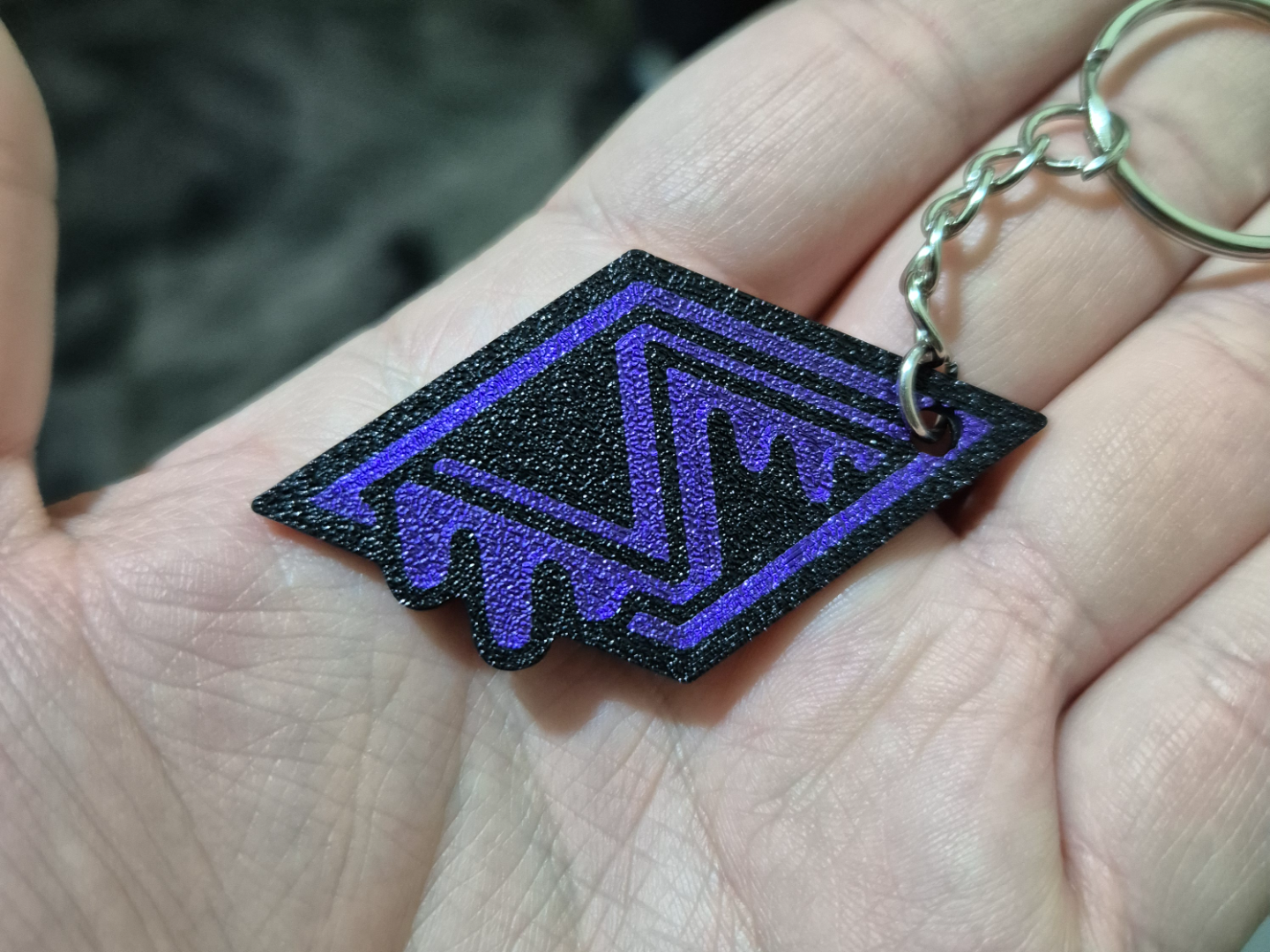 Rust Clan Keychain