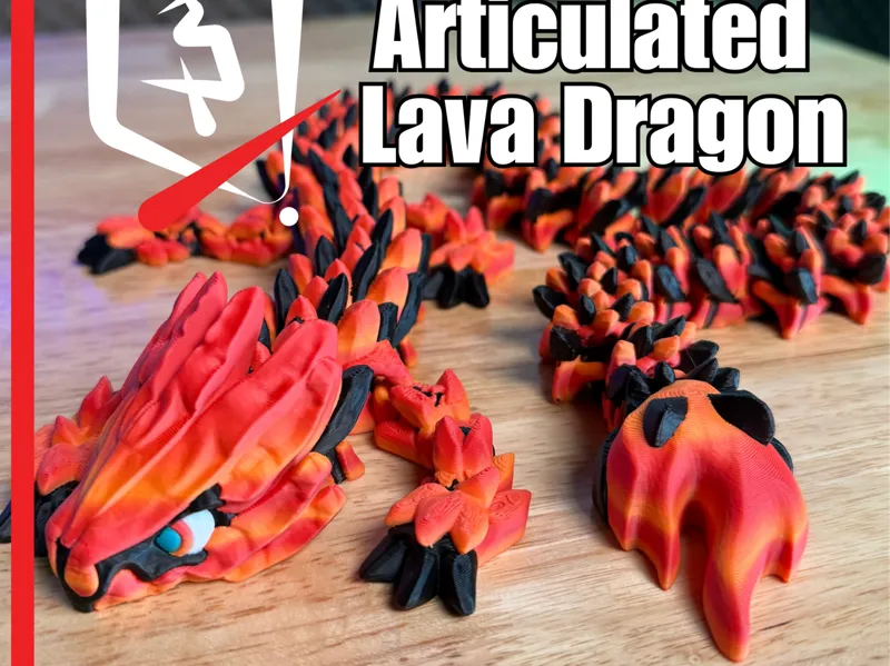 Articulated Lava Dragon-Elder