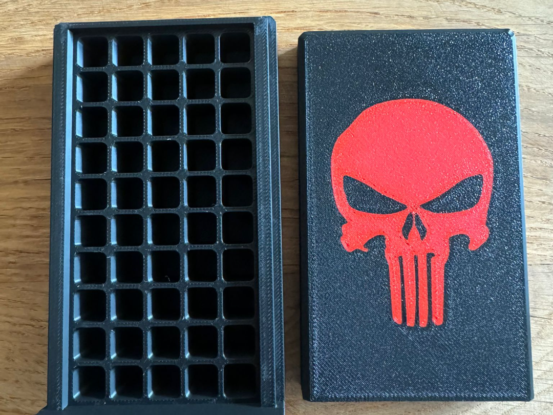 ammo box 45 ACP slide and other various lid design