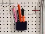 Pegboard pencil holder using Sys Peglock