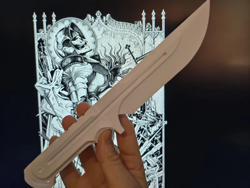 Stinger cyberpunk throwing knife