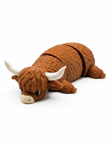 Letrero o emblema decorativo: Flexi Highland Cow — vista de referencia 2