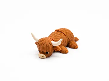 Letrero o emblema decorativo: Flexi Highland Cow — vista de referencia 5