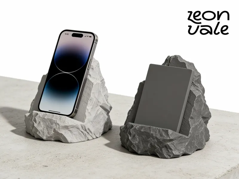 Realistic Stone 写实石材手机底座 Phone Stand