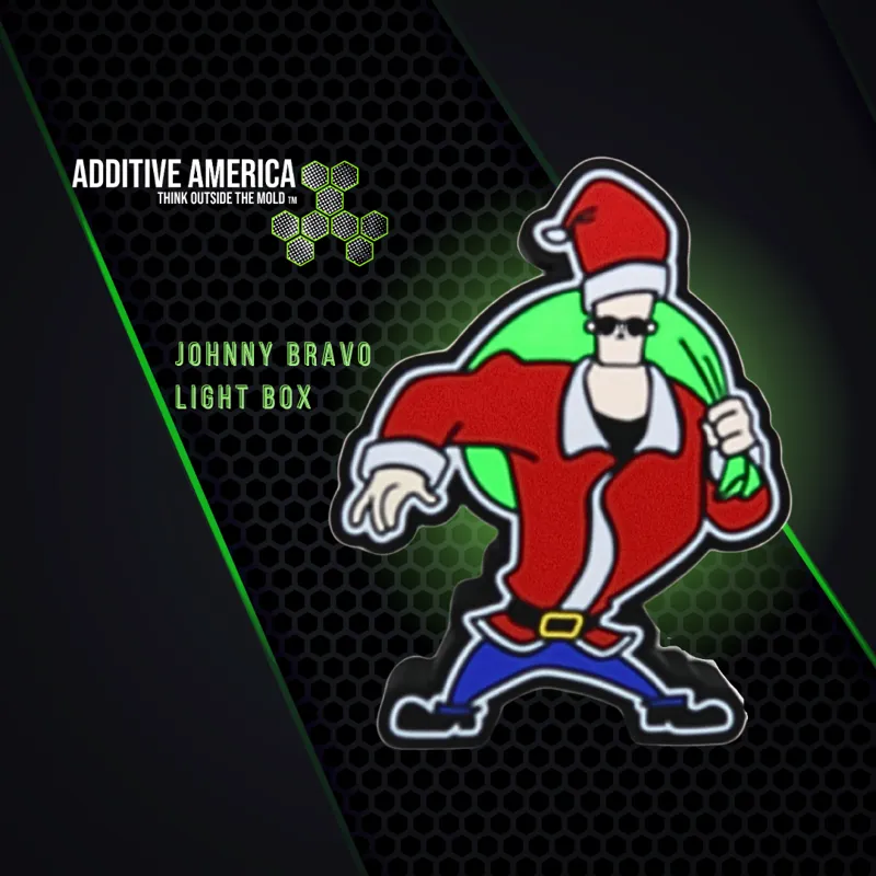 Johnny Bravo - Twas the Light - Christmas Light Box