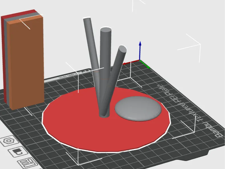 Bambulab 3d high speed colored test