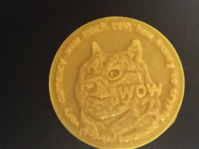 doge coin meme currency replica