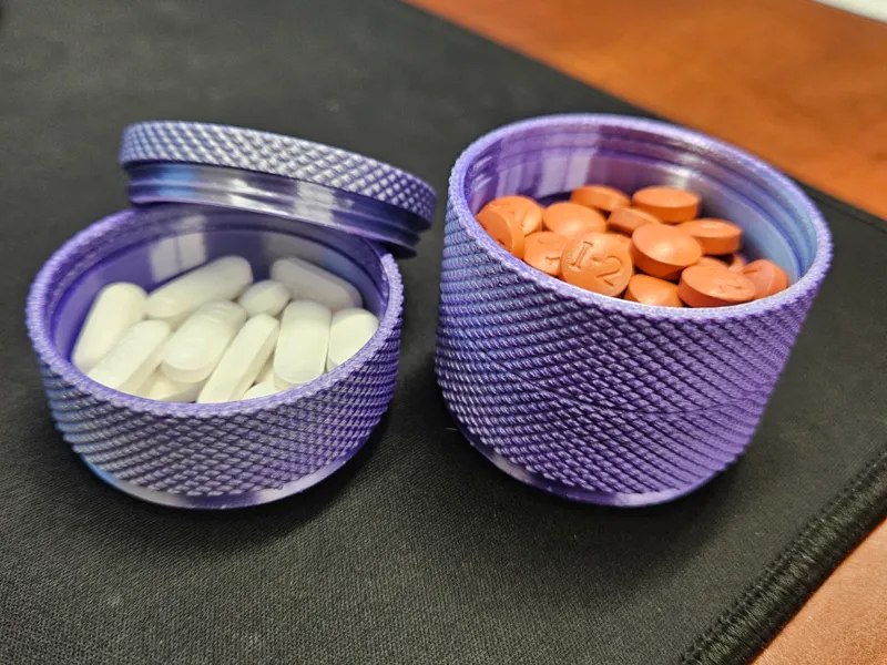 Stackable Pill Container