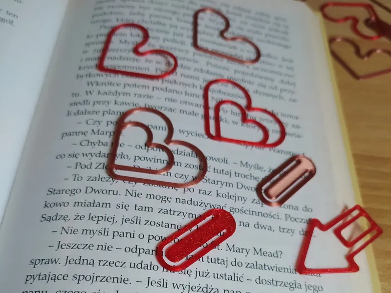 Paberclip or bookmark collection