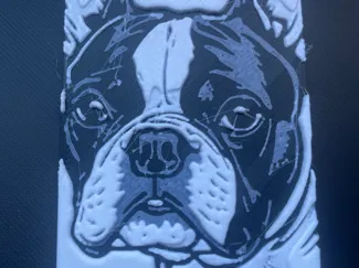 Lesezeichen Französische Bulldogge