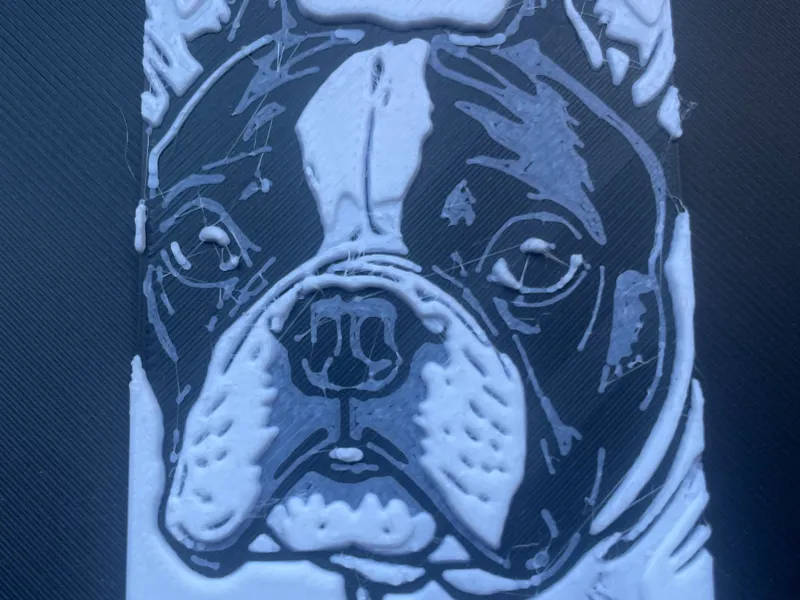 Lesezeichen Französische Bulldogge