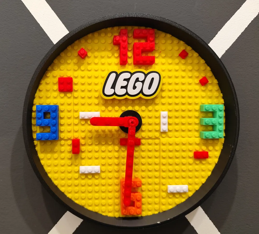 Brick clock by 3DFilippo MakerWorld: Download Free 3D Models