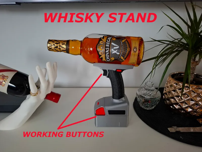 Impact Wrench Whisky Stand