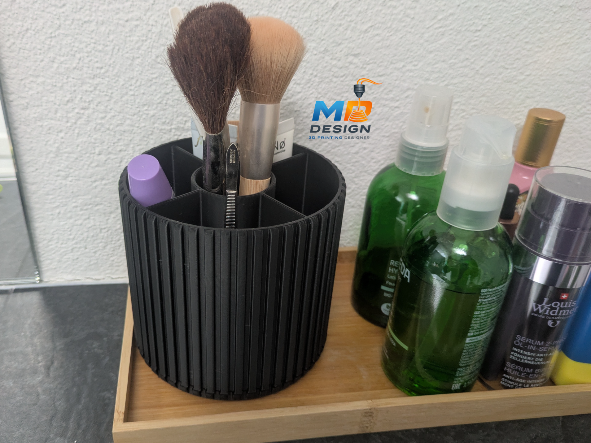 Modern Makeup / Bathroom Organizer - 360° Rotative