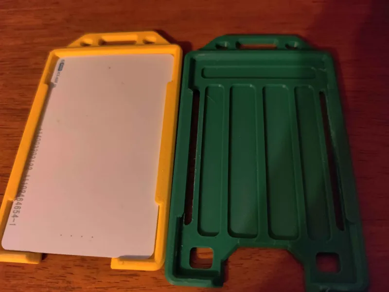 Vertical Badge Holder