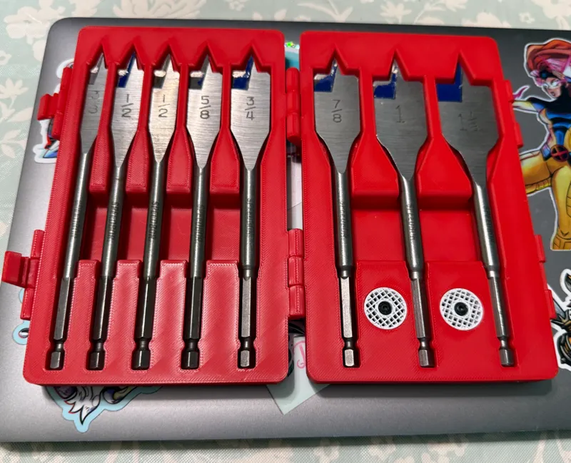 Irwin Speedbor Spade Bit Case