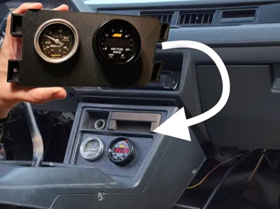 Honda CRX Gauge Panel