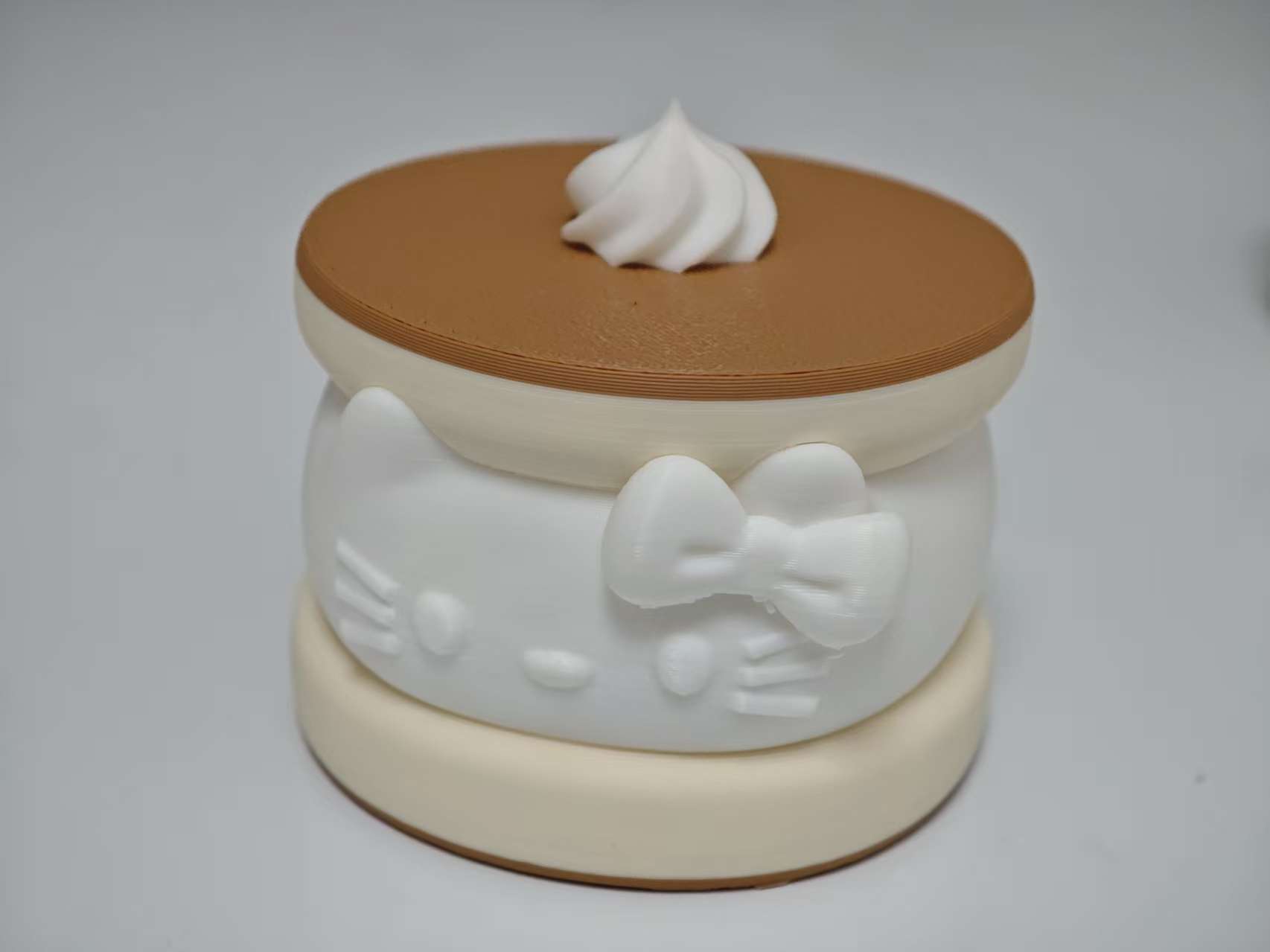 Miniatura 5 do modelo 3D Hello Kitty松饼收纳罐