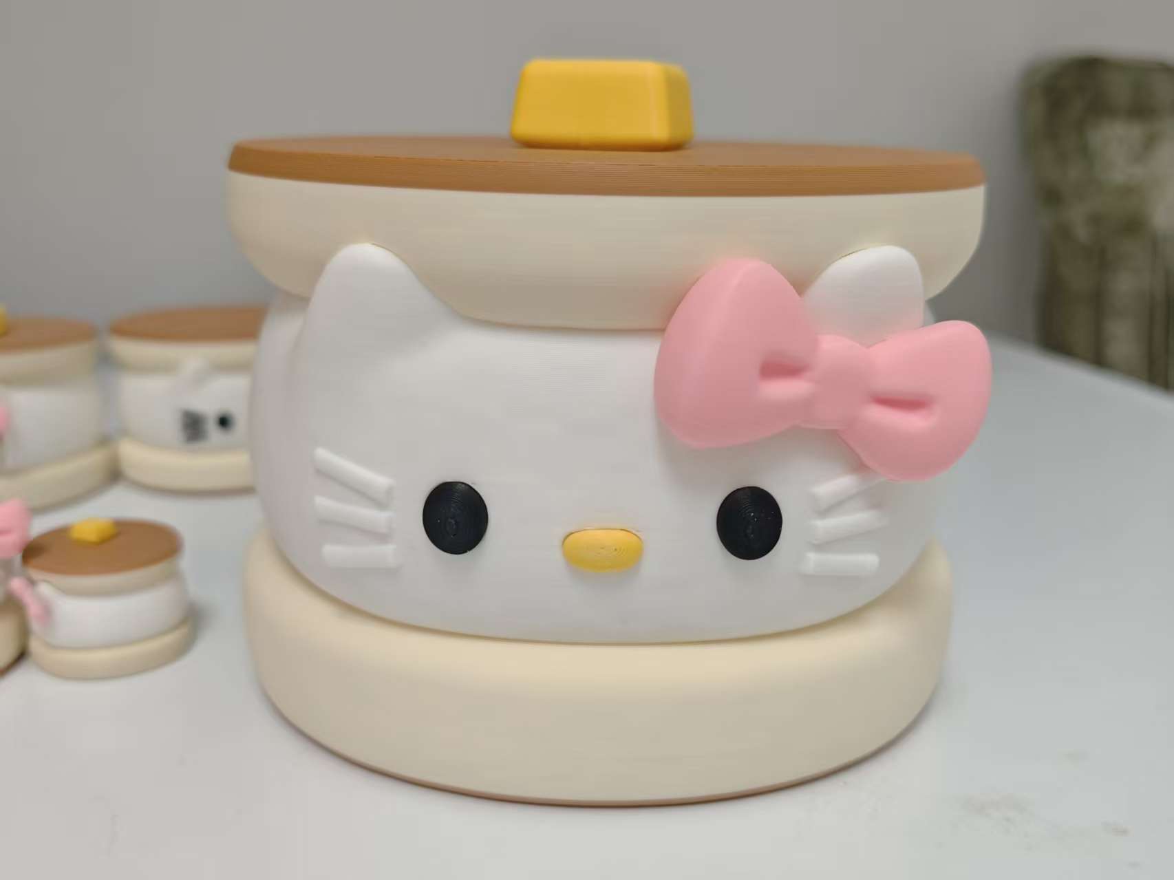 Miniatura 4 do modelo 3D Hello Kitty松饼收纳罐