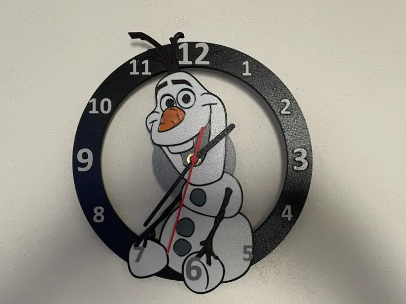 Olaf Wall Clock