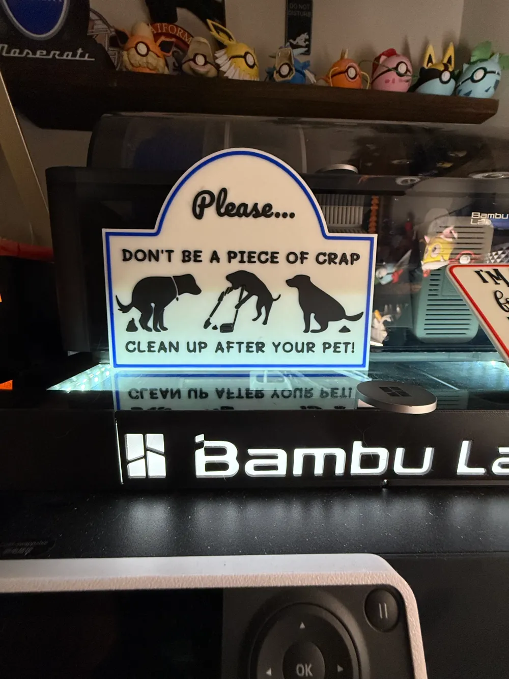 DON'T BE A PIECE OF CRAP, CLEAN UP AFTER YOUR PET! by 3Dprinting4fun ...