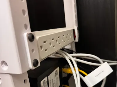 1U 10 inch rack mount for home depot power strip