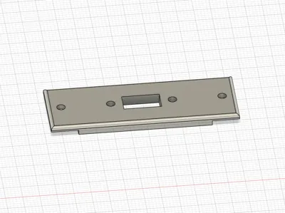 RC switch for servo cover