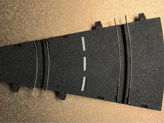 PREFO SlotCar - R90/270 Kurve Halber Radius 