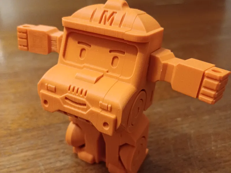 Robocar Mark, simple, strong, transformable