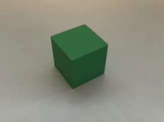 1 inch cube 100% infill
