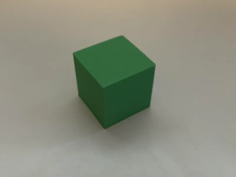 1 inch cube 100% infill