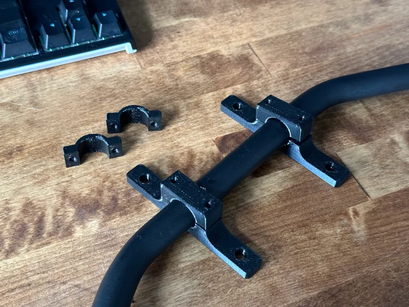 Givi or Generic ADV Plate Mount Barclamp