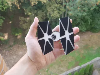 Miniatura 1 do modelo 3D 星球大战 TIE 战斗机冰箱贴