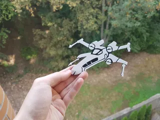 Miniatura 2 do modelo 3D 星球大战 TIE 战斗机冰箱贴