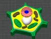 Multicolor in one piece, eliminating the need for gluing