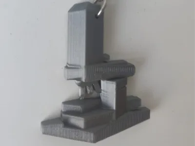 Raman Imaging Microscope Keychain (alpha300r)