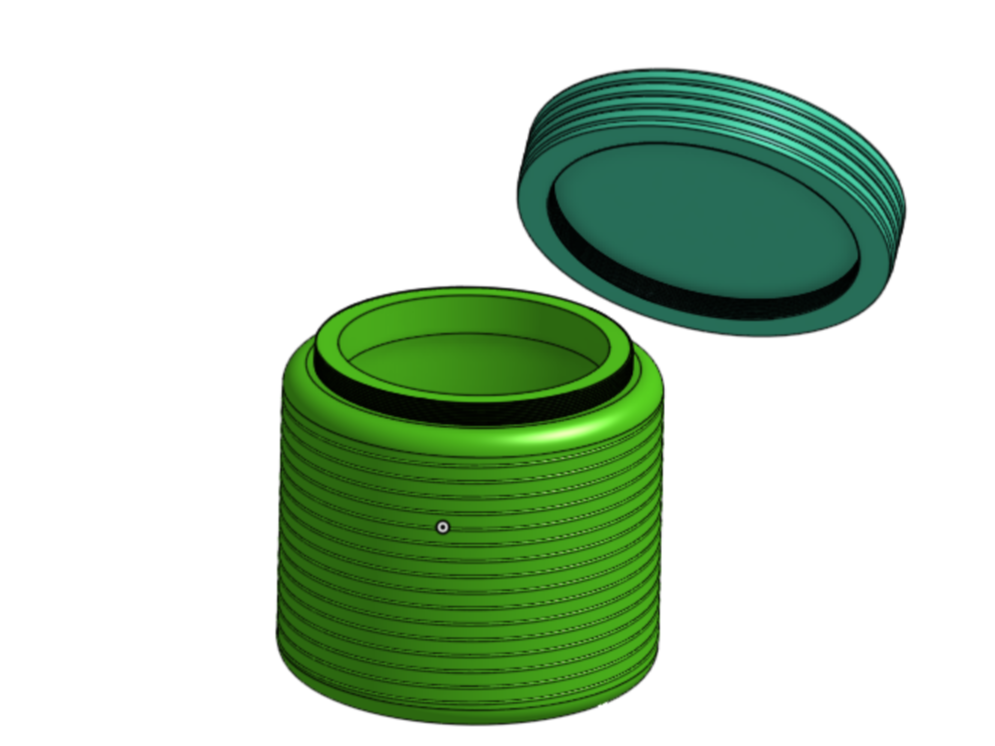 3D Printable Jar - Project P2S(read description)