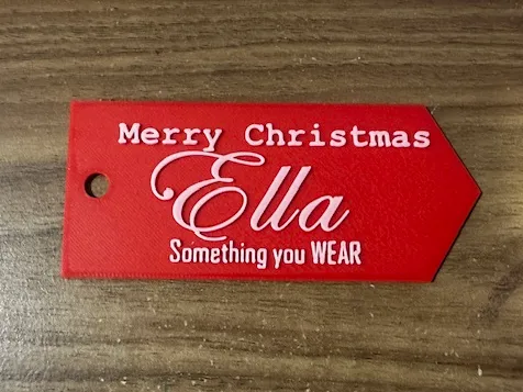 Christmas Tag, Something you WEAR