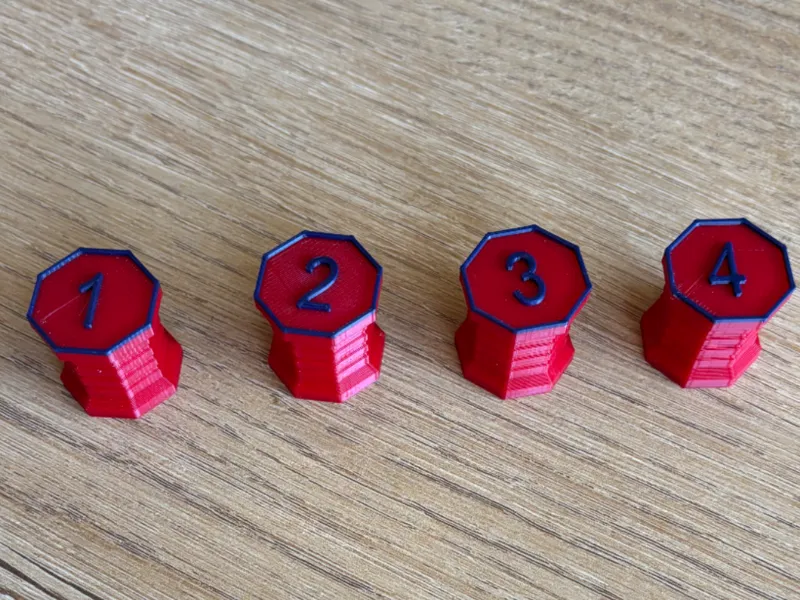 Enemy Token Octagon (1-20)