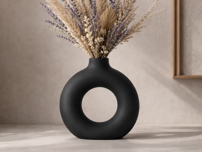 Boho Donut Vase