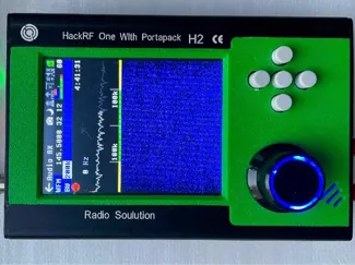 HackRF PortaPack H2 case front panel