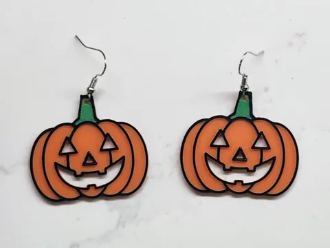 Jack O Lantern Earrings
