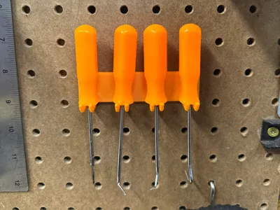 Harbor Freight Mini Pick Set Pegboard Holder