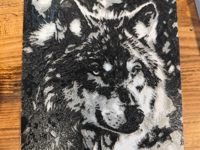 Majestic Wolf Wall Decor