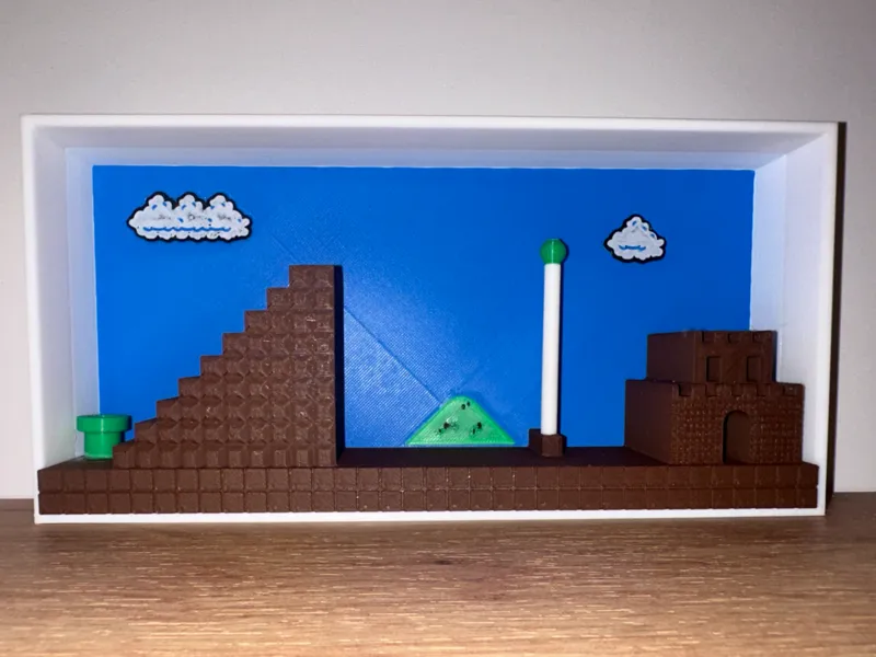 Super Mario Bros - End Diorama 